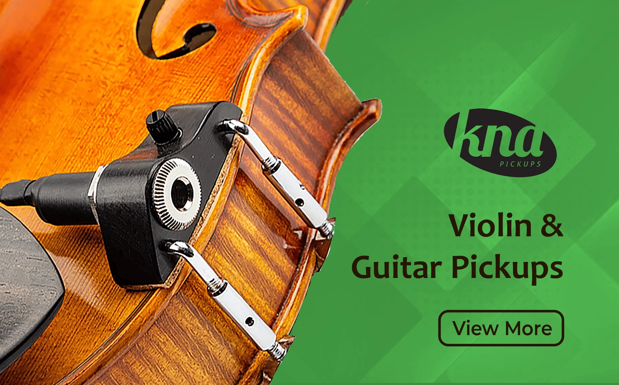 violin & guitar pickups