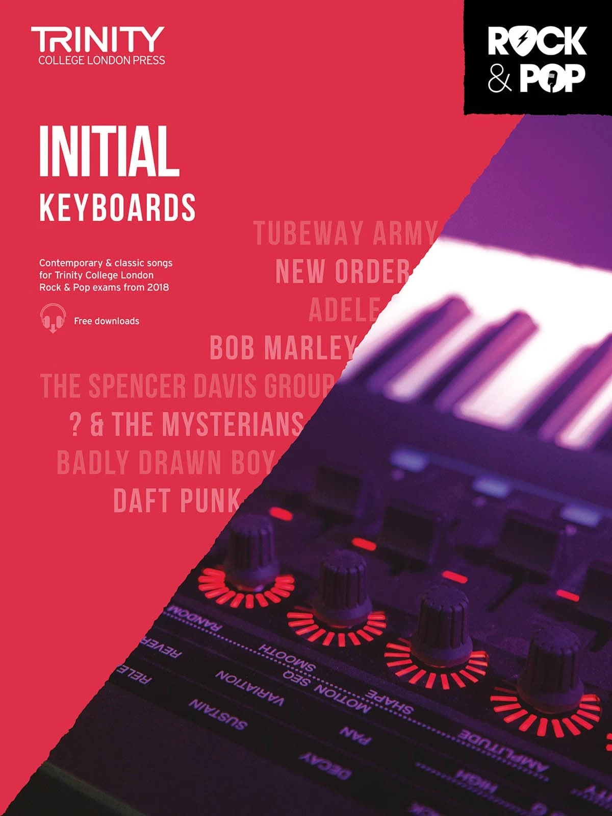 TCL Examination Book Rock & Pop 2018 Keyboards Initial