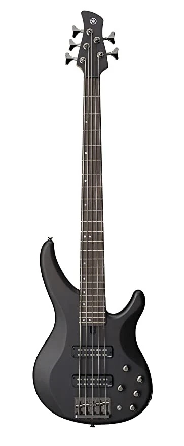 Yamaha TRBX505 Mahogany Rosewood Translucent Black Electric Bass Guitar
