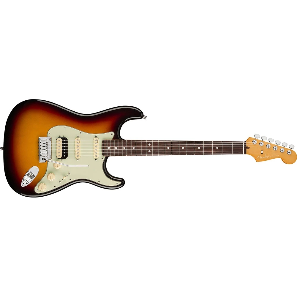 Fender 0118020712 AM Ultra Strat HSS Rosewood Ultraburst Electric Guitar
