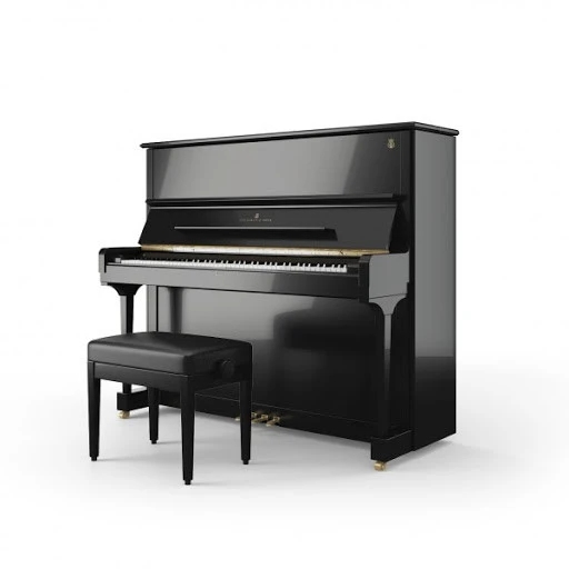 Essex Upright Piano EUP116E  Ebonized High Polished