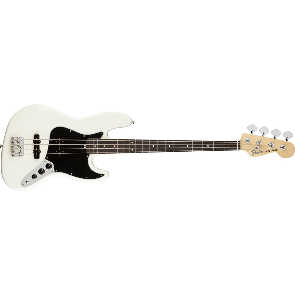 Fender 0198610380 AM Performer Jazz Bass Arctic White Bass Guitar