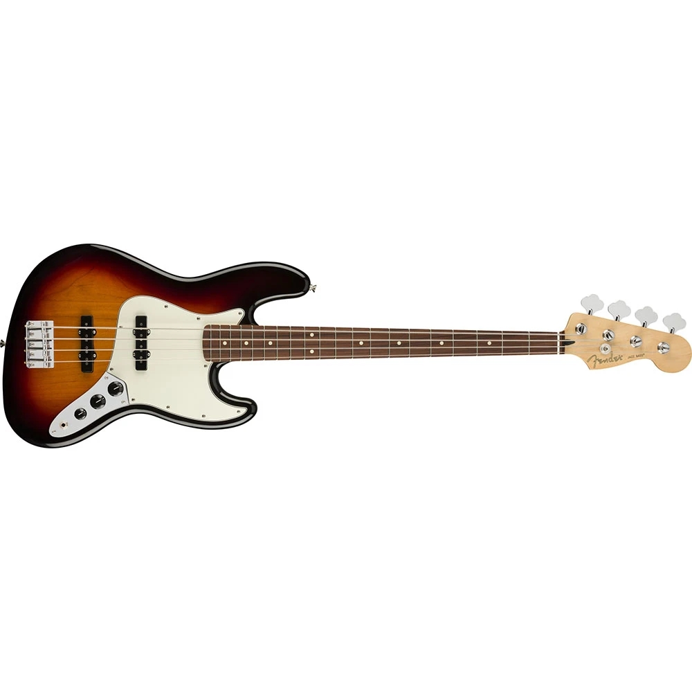 Fender 0149903500 Player Jazz Bass Pau Ferro 3-Color Sunburst Bass Guitar