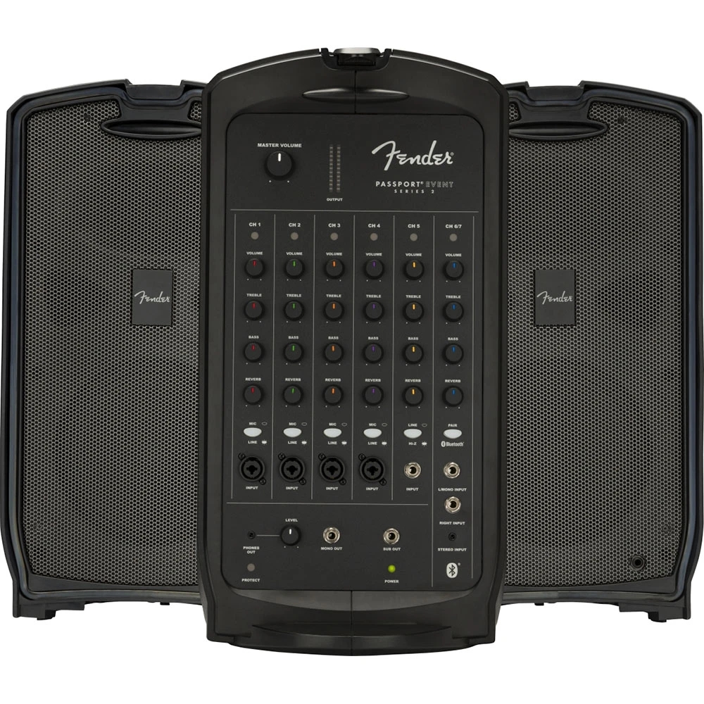 Fender 6943006900 PA System with Bluetooth Passport Event S2 375W
