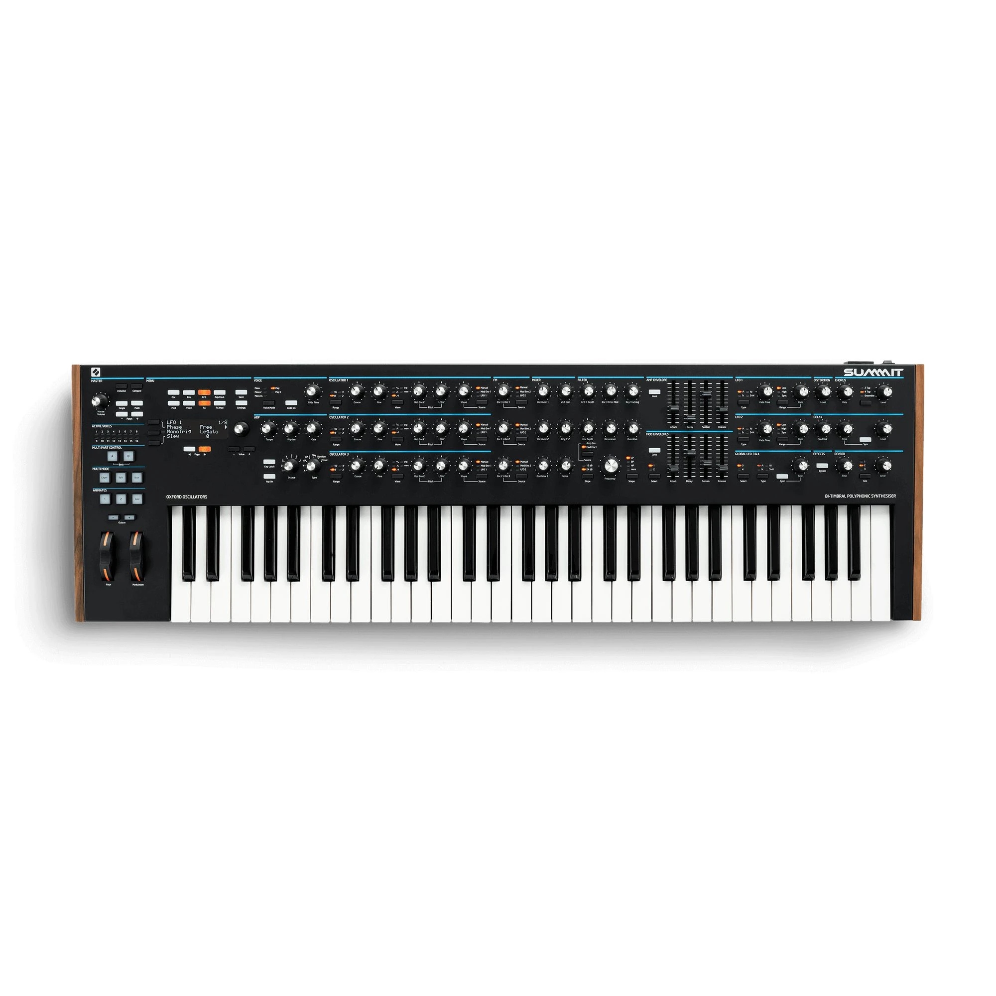 Novation SUMMIT Polyphonic Synthesiser