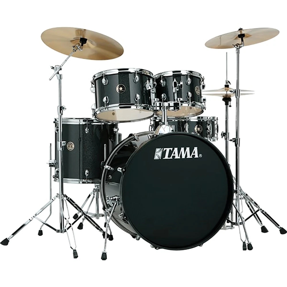 Tama RM52KH5-BK 22" Rhythm Mate Black Drum Kit with Hardware & Throne