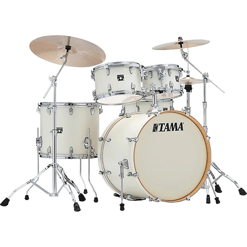 Tama CK52KRS-VWS 22" Superstar Classic Vintage White Sparkle Drum Kit