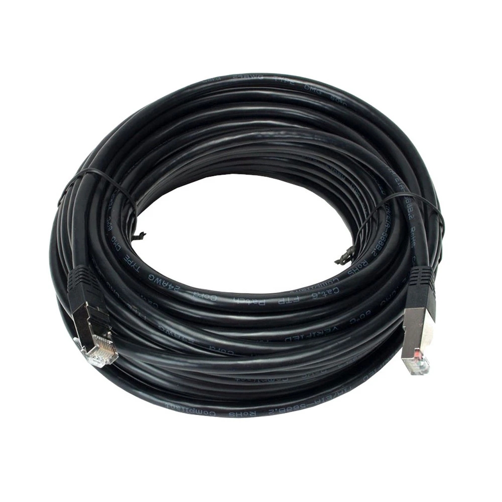 Digital Audio Labs CBL-CAT6-200 200’ Shielded CAT6 Cable Black