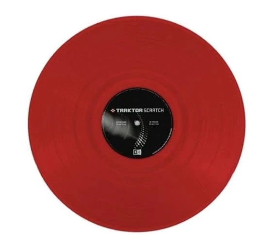 Native Instruments Traktor Scratch Control Vinyl MK2 Red