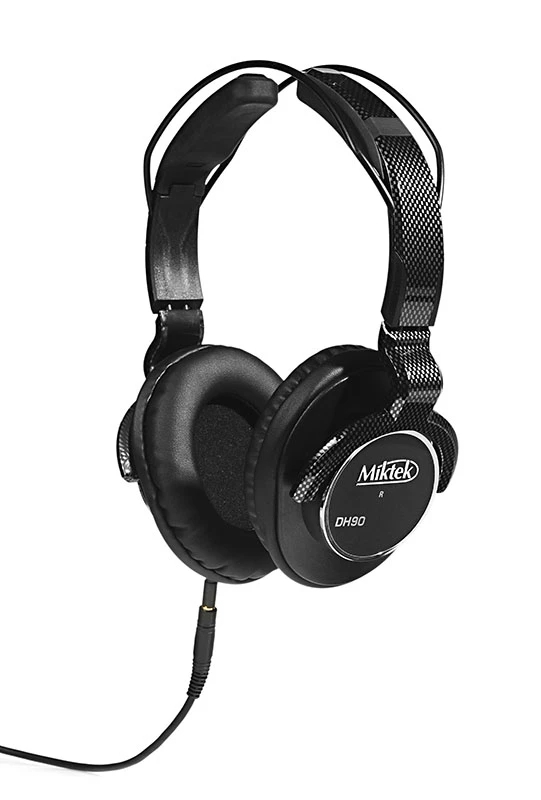 MikTek DH90 Closed-Back Circumaural Dynamic Headphones