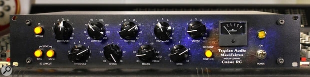 Tegeler Audio Manufaktur Crème RC Analogue Channel Strip + Remote Control