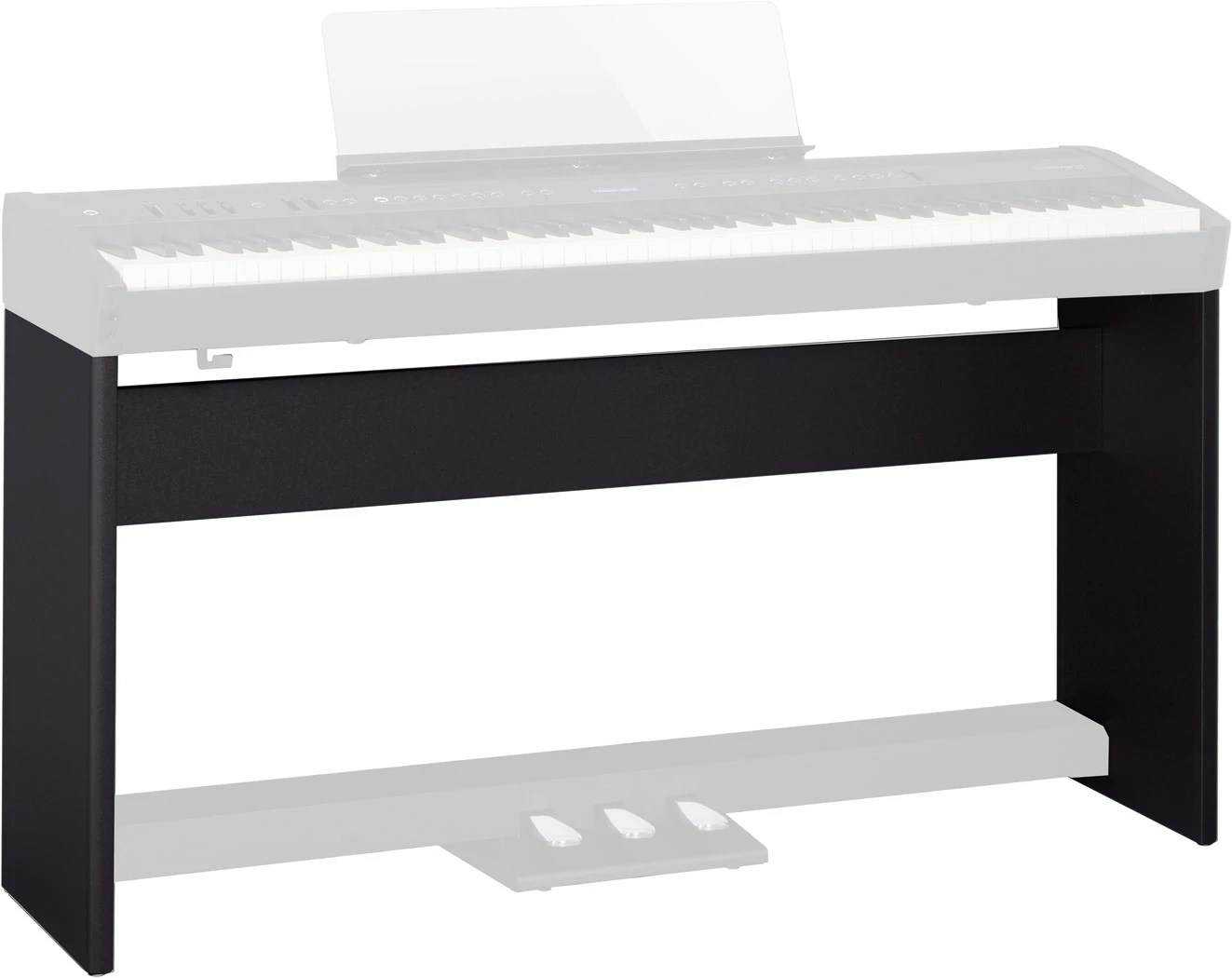 Roland KSC-72-BK Black Digital Piano Stand for FP-60X
