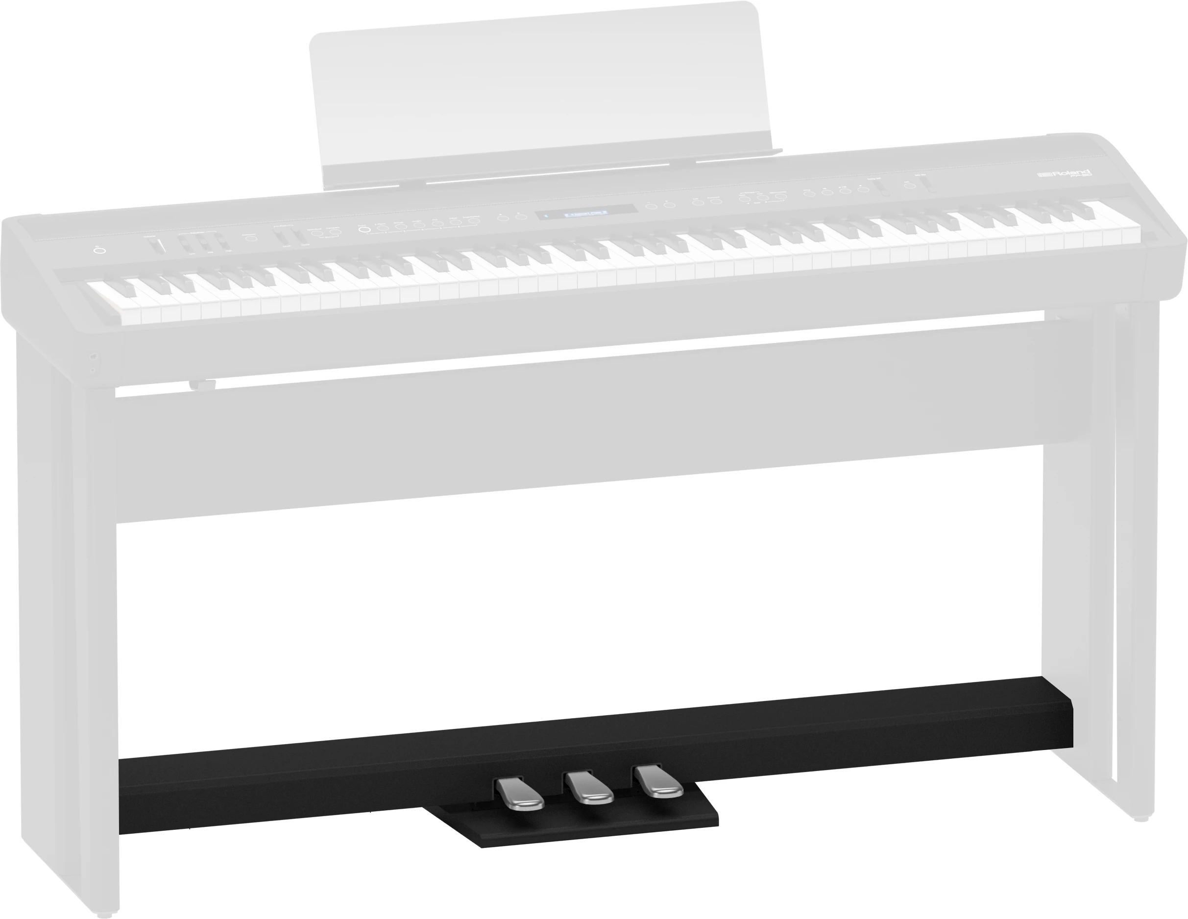 Roland KPD-90-BK Black Pedal Board for FP-90X