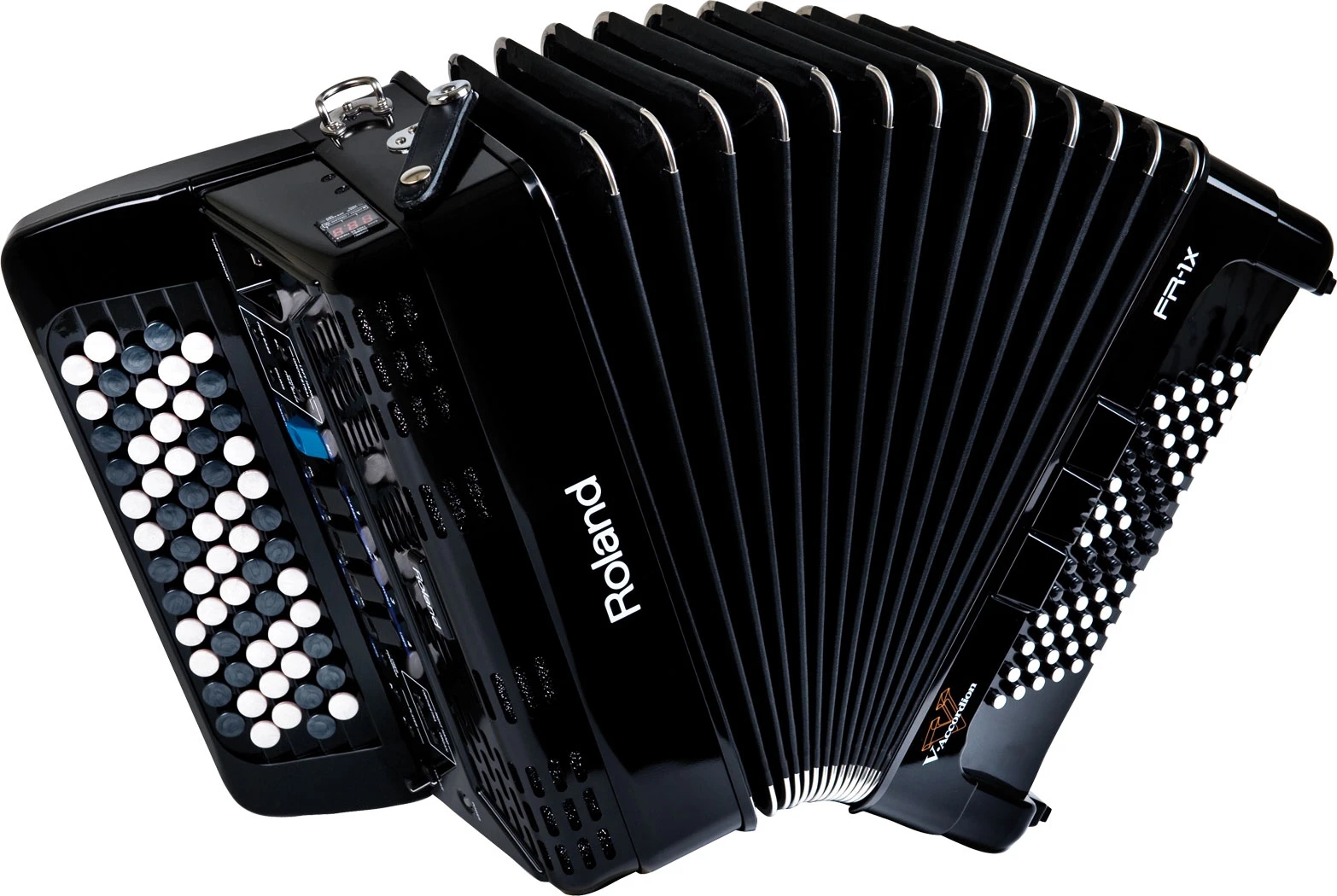 Roland FR-1XB-BKR Button Type Black V-Accordion
