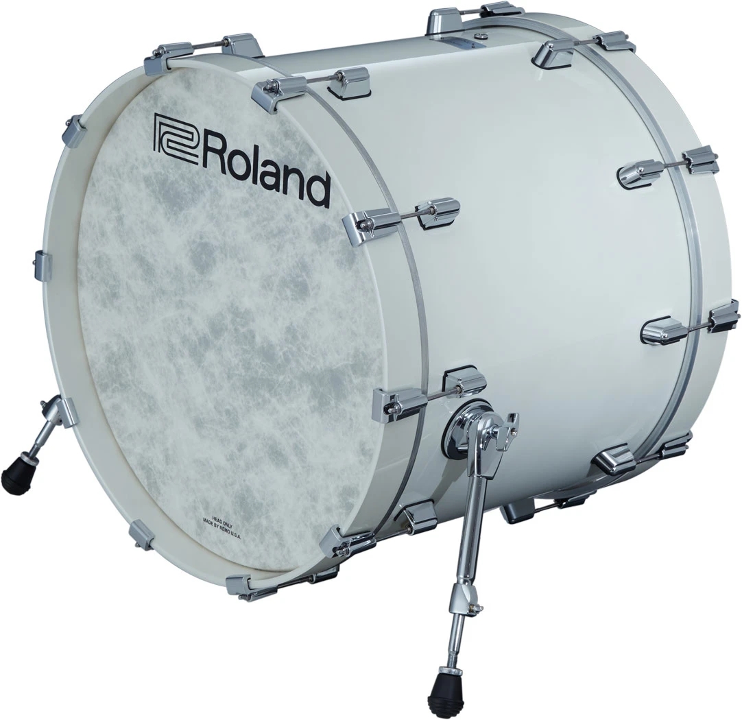 Roland KD-222 PW Pearl White Kick Drum Pad