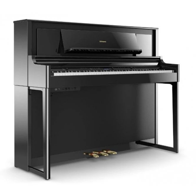 Roland LX706-PE Polished Ebony Upright Digital Piano