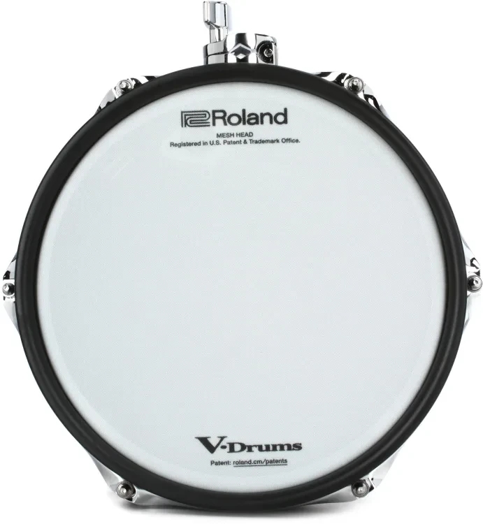 Roland PDA100L-BK 10 Inch V-Drums Acoustic Design Shallow Black Tom Pad