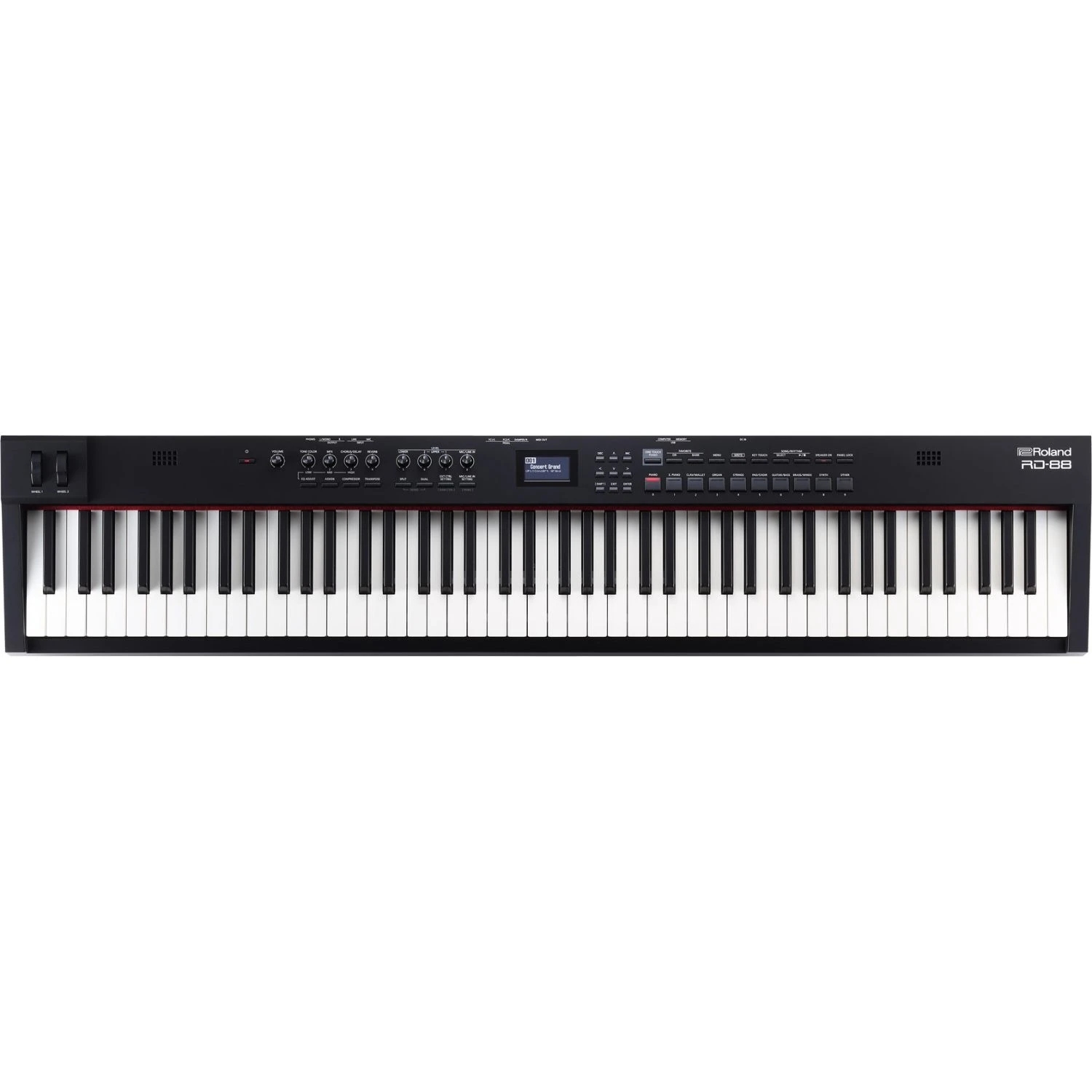 Roland RD-88 88-Key Digital Stage Piano with Speakers Black