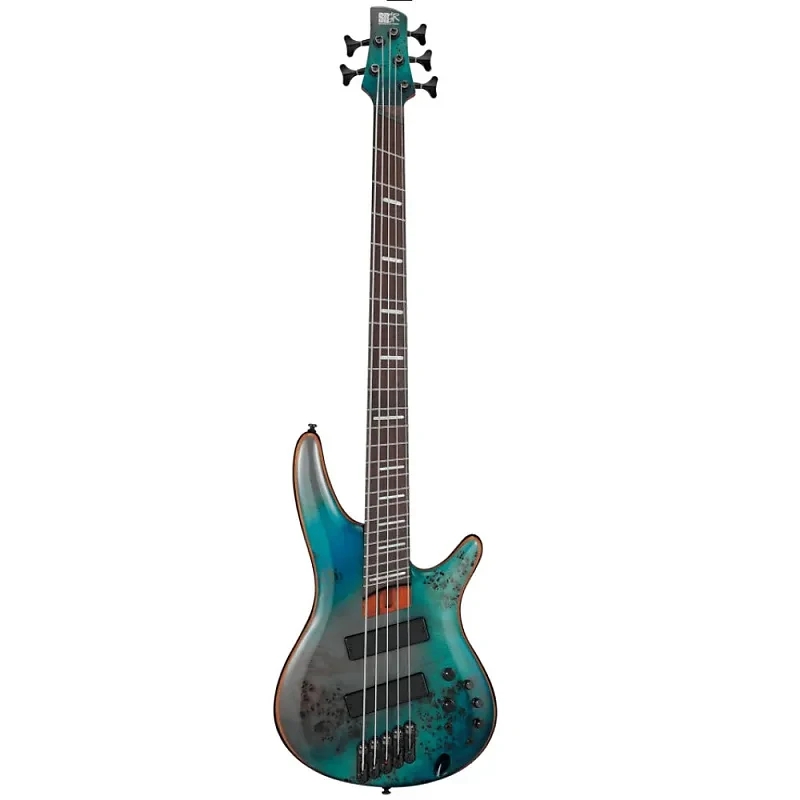 Ibanez SRMS805-TSR 5-String Multi-Scale in Tropical Seafloor Bass Guitar