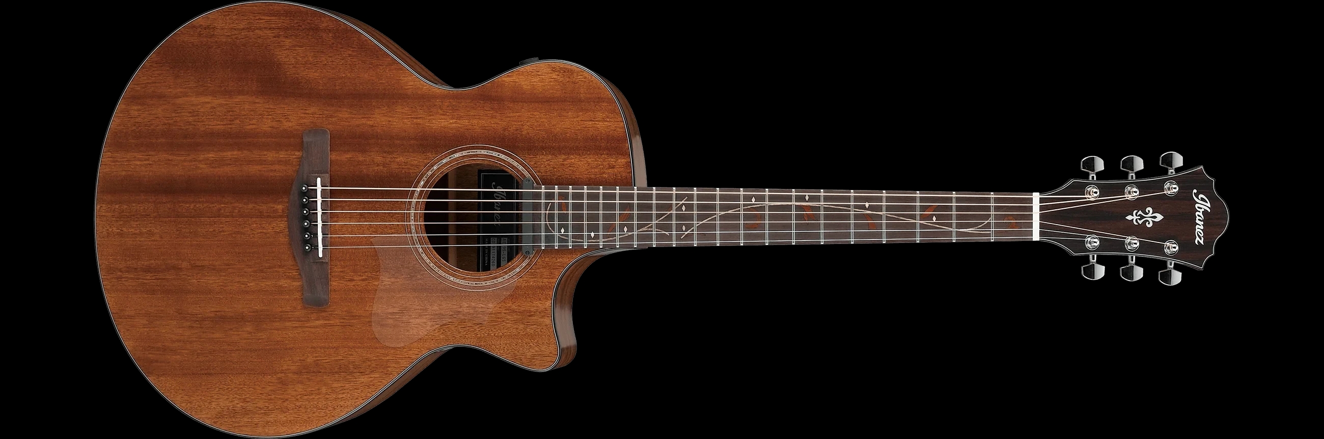 Ibanez AE295-LGS AE Body Natural Low Gloss Acoustic Guitar