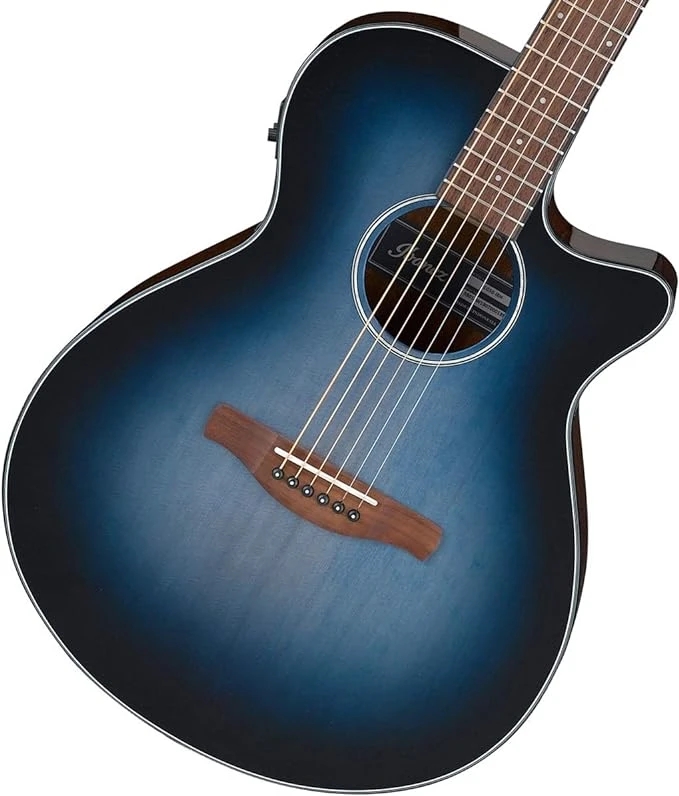 Ibanez AEG50-IBH Indigo Blue Burst High Gloss Electro-Acoustic Guitar