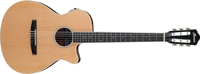 Ibanez AEG7TN-NT AEG Series Natural High Gloss Acoustic Guitar