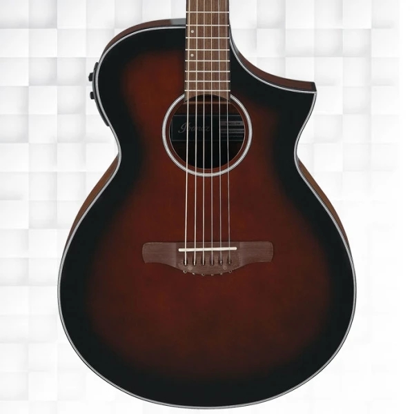 Ibanez AEWC11-DVS Dark Violin Sunburst High Gloss Acoustic Guitar