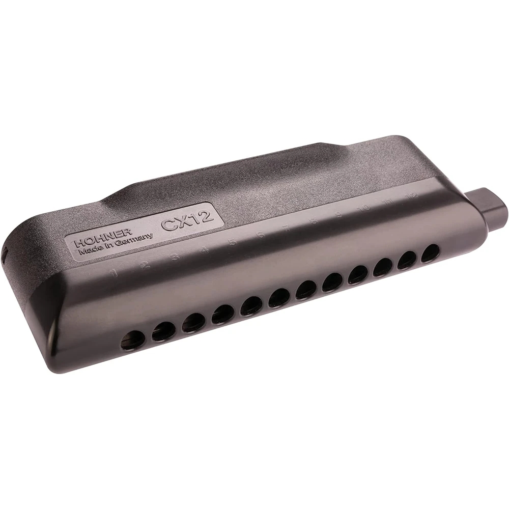 Hohner M754601 CX12 Jazz Red to Gold Key C Harmonica