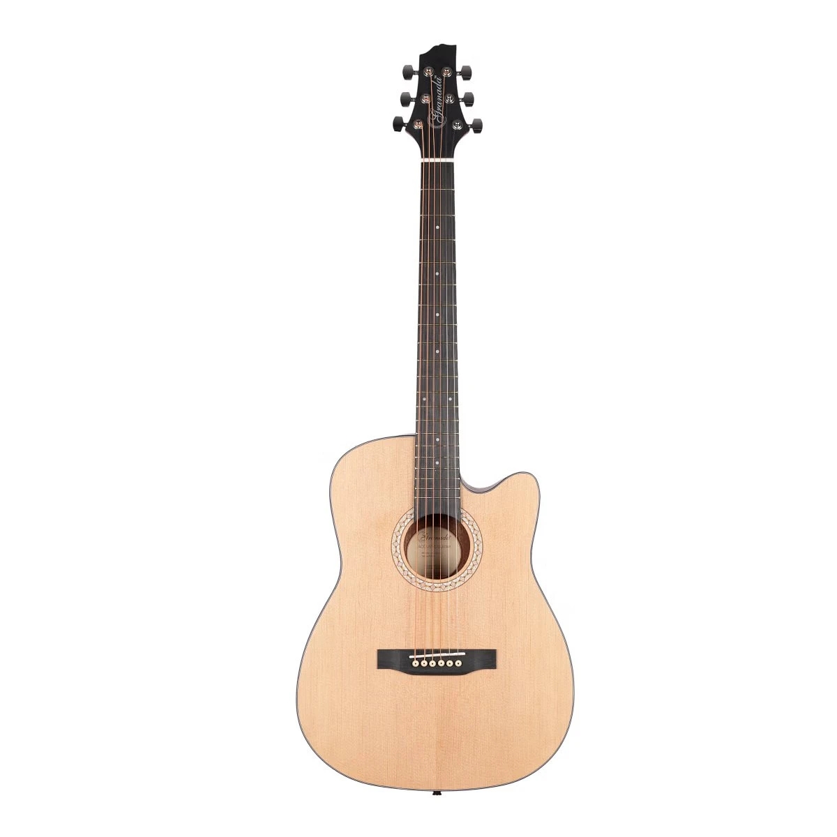 Granada GL140-C Cut-Away Natural Matt Acoustic Guitar