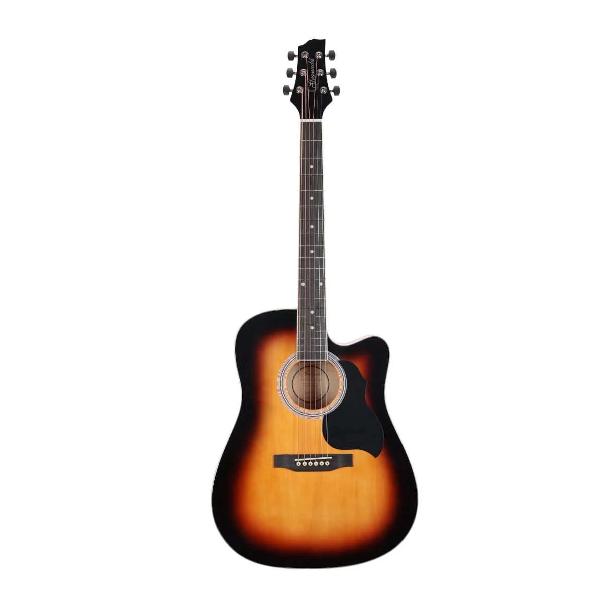 Granada GL113D-C Cut-Away Vintage Sunburst Gloss Acoustic Guitar