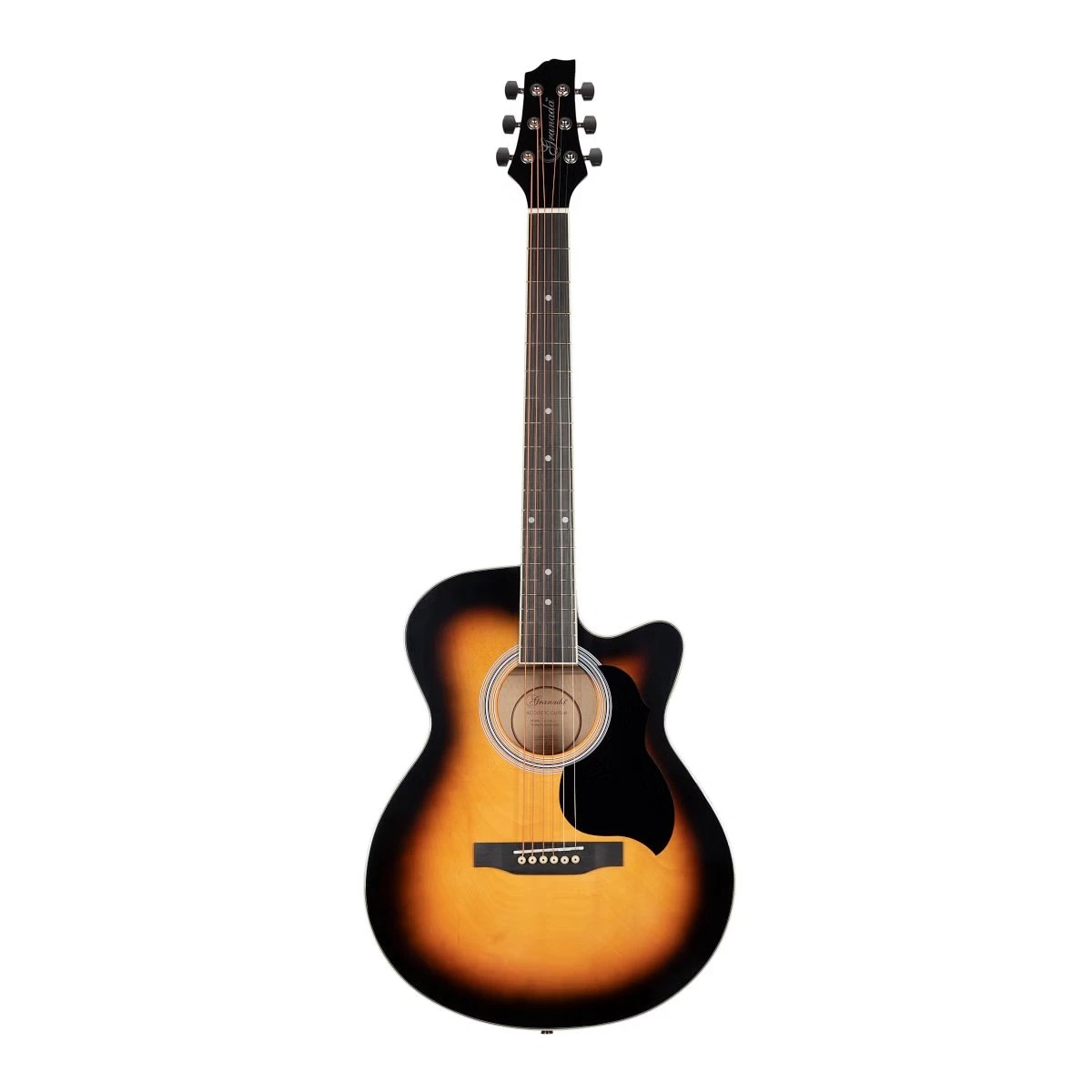 Granada GL113O-C Cut-Away Vintage Sunburst Gloss Acoustic Guitar