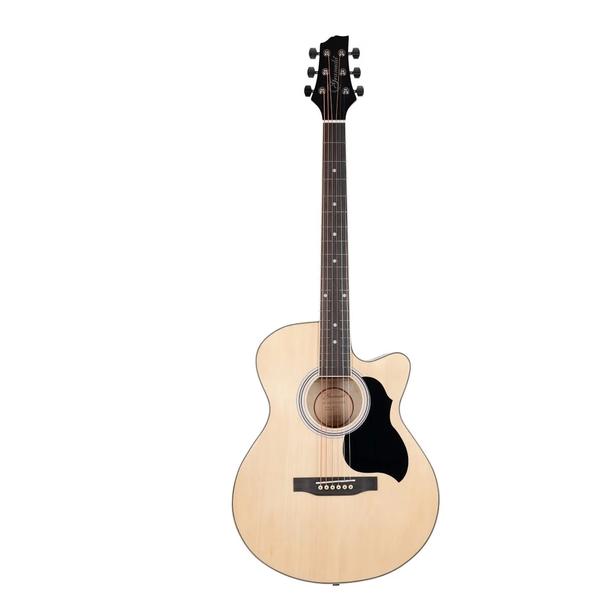 Granada GL113O-C Cut-Away Natural Gloss Acoustic Guitar