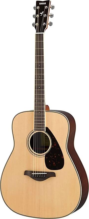 Yamaha FG830 Dreadnought Natural Acoustic Guitar