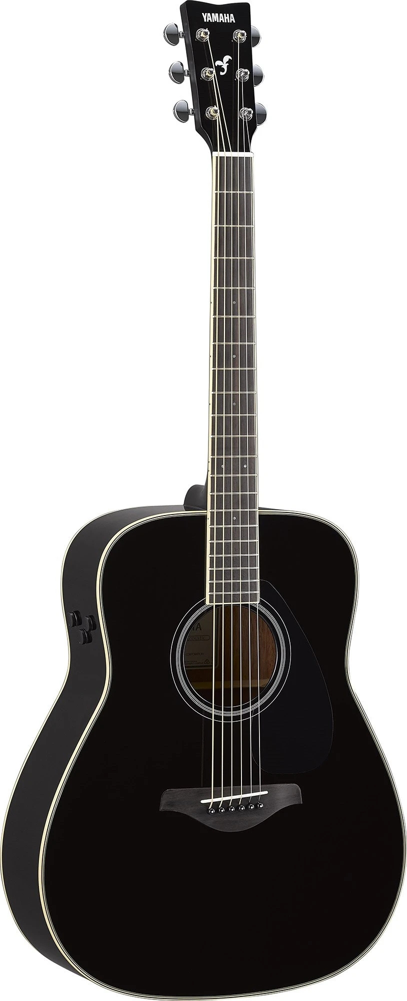 Yamaha FG-TA Traditional Western Rosewood Black Acoustic Guitar